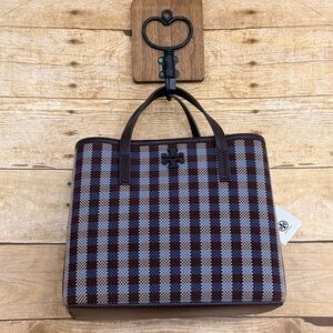 Tory Burch Small Blake Tote - Blue Multi NWT